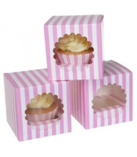 CAJA CUP CAKES  1 UND.ROSA