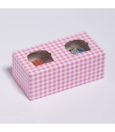 CAJA CUP CAKES  2 UND.AZUL