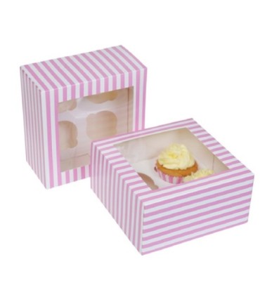 CAJA CUP CAKES  4 UND.AZUL
