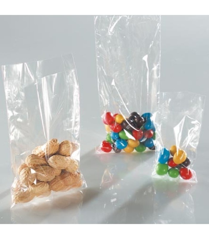 BOLSAS CELOFAN 6X19+4  PAQ-100