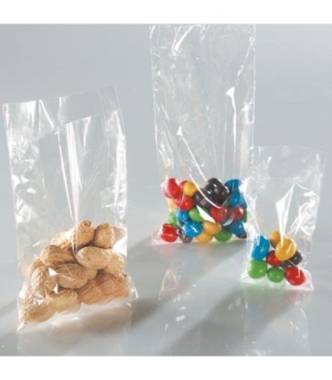 BOLSAS CELOFAN 8X24+5  PAQ-100