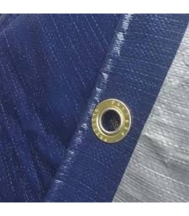 TOLDOS PLAST.REF 5X8 AZUL/PLATA